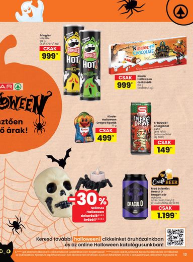 Akciós újság Spar - SPAR érvényes 10.15.-tól 10.21.-ig - 13 oldal