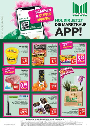 Prospekt Marktkauf - Marktkauf gültig ab 05.10. bis 10.10. - seite 1
