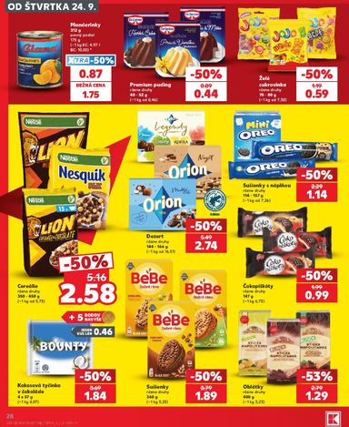 Leták Kaufland - Kaufland od 24.09. do 30.09. - strana 28