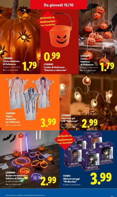 Volantino Lidl - Lidl - Da Lidl ogni brivido vale davvero valido dal 01/10 al 31/10 - pagina 15