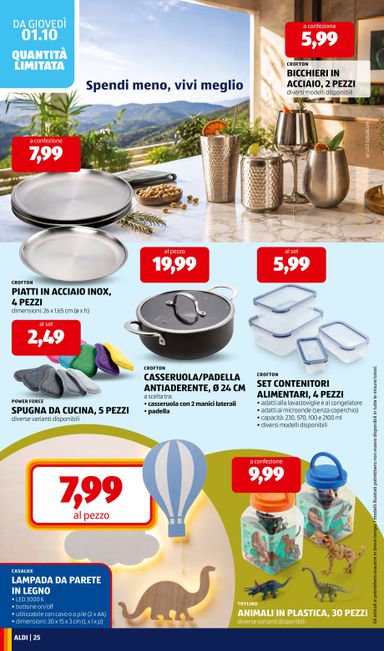 Volantino ALDI - ALDI valido dal 28/09 al 04/10 - pagina 30