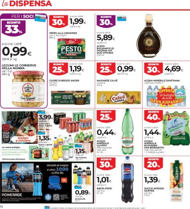 Volantino Coop - Coop valido dal 08/10 al 21/10 - pagina 16