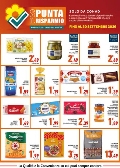 Volantino Conad - Conad - Spunta il risparmio valido dal 01/09 al 30/09 - pagina 5