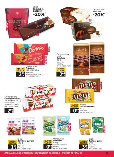 Katalog Tommy - Tommy vrijedi od 24.09. do 30.09. - stranica 23