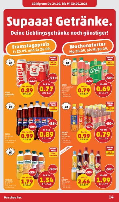 PENNY-Flugblatt - PENNY gültig ab 24.09. bis 30.09. - seite 14