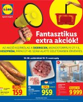 Lidl - Debrecen, Veszprém, érvényes csütörtöktől 2026.10.08.