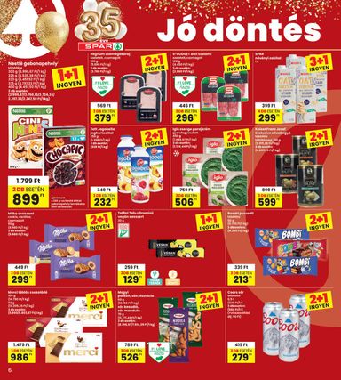 Akciós újság Spar - INTERSPAR érvényes 10.08.-tól 10.14.-ig - 6 oldal