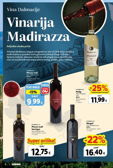 Katalog Plodine - Plodine - Vinski putopis vrijedi od 24.09. do 07.10. - stranica 6