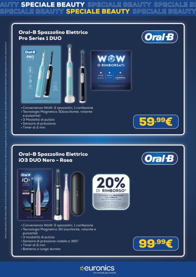 Volantino Euronics - Euronics - Beauty valido dal 08/10 al 28/10 - pagina 9