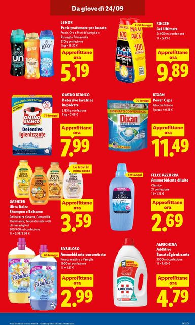Volantino Lidl - Lidl valido dal 24/09 al 30/09 - pagina 13
