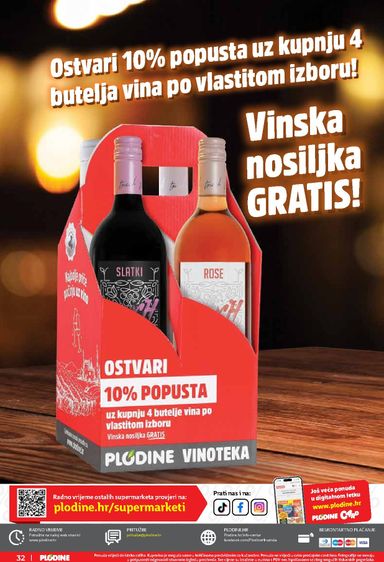 Katalog Plodine - Plodine - Vinski putopis vrijedi od 24.09. do 07.10. - stranica 32