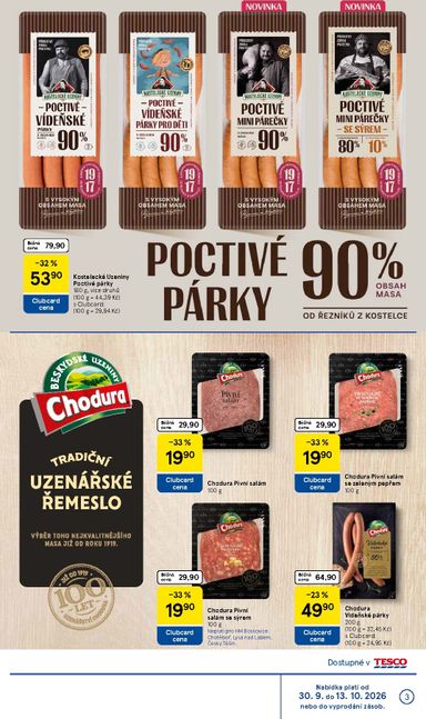 Leták Tesco - Tesco - Značky, které máte rádi od 30.09. do 27.10. - strana 3