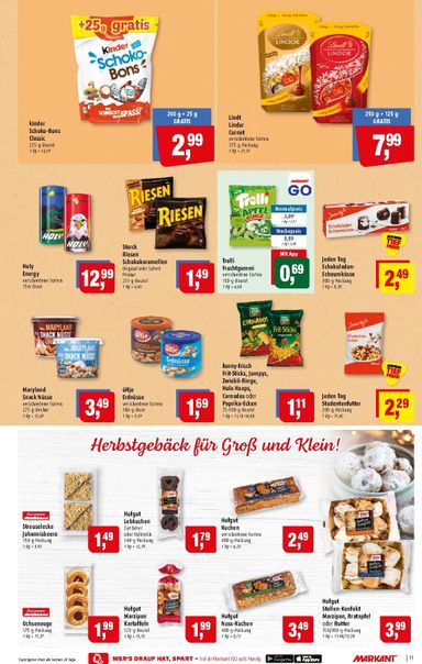 Prospekt Markant - Markant Freu Dich Drauf gültig ab 05.10. bis 10.10. - seite 11