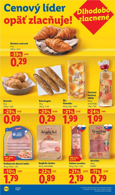 Leták Lidl - Lidl - Dlhodobo zlacnené od 03.07. do 31.12. - strana 4