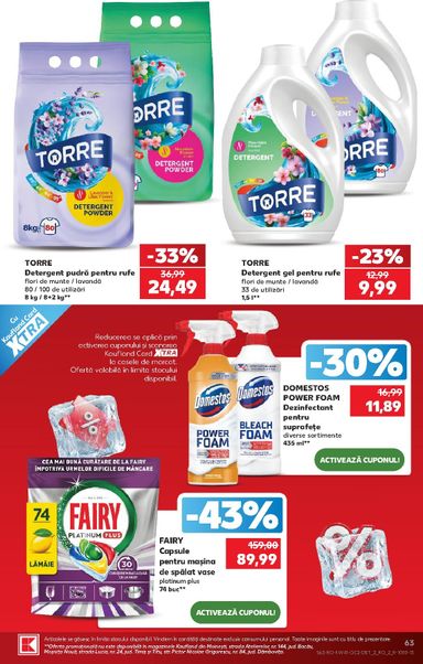 Catalogul Kaufland - Kaufland de la 07.10. până la 13.10. - pagina 63