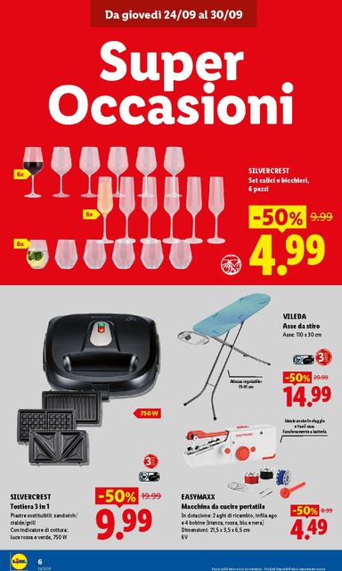 Volantino Lidl - Lidl - Nuova apertura - Maerne di Martellago valido dal 24/09 al 30/09 - pagina 6