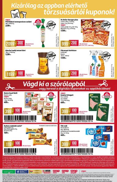 Akciós újság Coop - Coop - Tisza - Abc-Szuper érvényes 10.08.-tól 10.14.-ig - 20 oldal