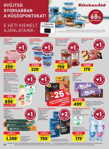 Akciós újság Spar - SPAR érvényes 10.08.-tól 10.14.-ig - 22 oldal