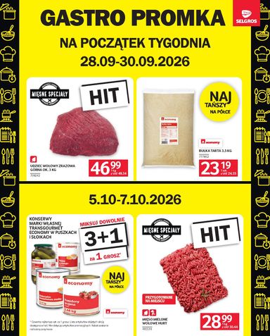 Gazetka Selgros - Selgros cash&carry - Oferta dla gastronomii od 24.09. do 07.10. - strona 19