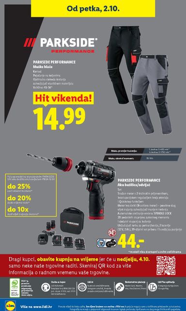 Katalog Lidl - Lidl vrijedi od 28.09. do 04.10. - stranica 72