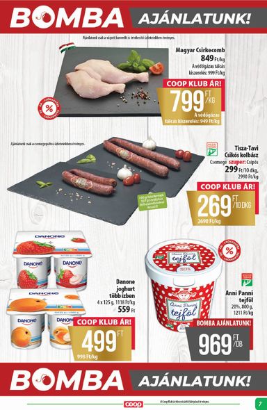 Akciós újság Coop - Coop - Alföld érvényes 10.15.-tól 10.21.-ig - 7 oldal