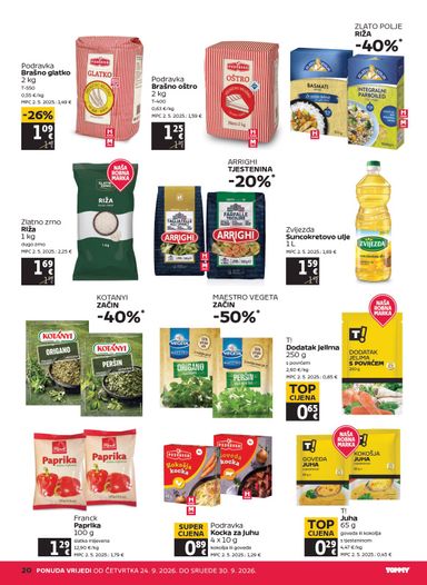 Katalog Tommy - Tommy vrijedi od 24.09. do 30.09. - stranica 20