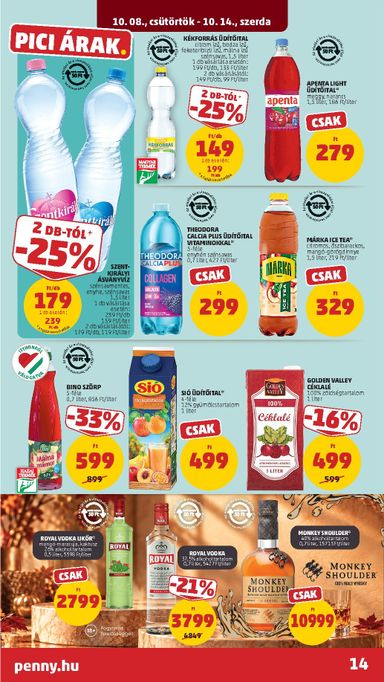 Akciós újság PENNY - PENNY érvényes 10.08.-tól 10.14.-ig - 18 oldal