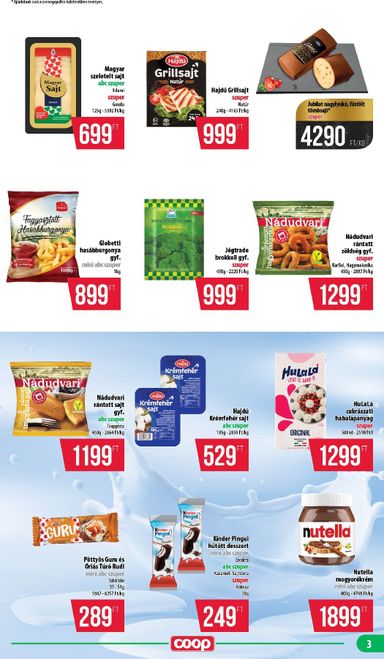 Akciós újság Coop - Coop - Mecsek érvényes 10.15.-tól 10.21.-ig - 3 oldal