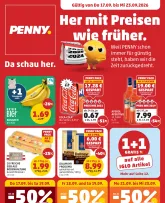 PENNY-Flugblatt gültig ab Donnerstag 17.09.