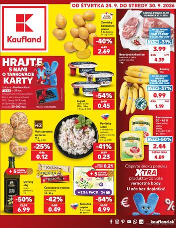 Leták Kaufland - Kaufland od 24.09. do 30.09. - strana 1