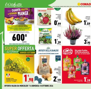 Volantino Conad - Conad - Frosinone, Latina, Rieti valido dal 07/10 al 18/10 - pagina 2