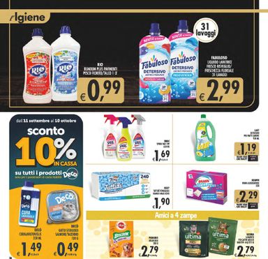Volantino Decò - Decò - Gourmet valido dal 02/10 al 12/10 - pagina 38
