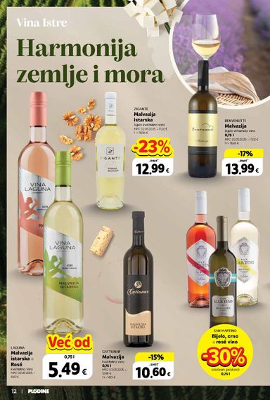 Katalog Plodine - Plodine - Vinski putopis vrijedi od 24.09. do 07.10. - stranica 12