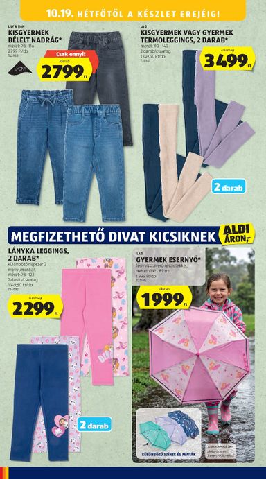 Akciós újság Aldi - Aldi érvényes 10.15.-tól 10.21.-ig - 48 oldal