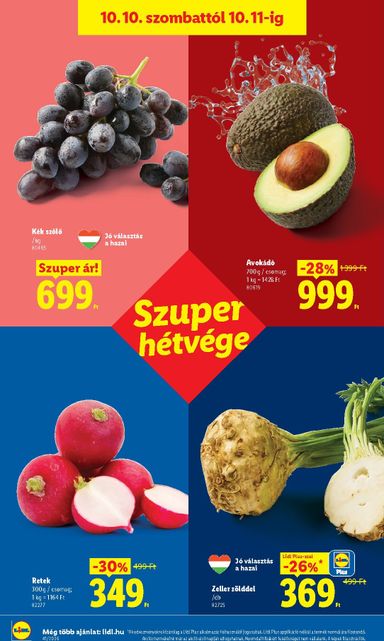 Akciós újság Lidl - Lidl érvényes 10.08.-tól 10.14.-ig - 54 oldal