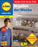 Lidl - Angebot der Woche-Prospekt gültig ab Montag 12.10.2026