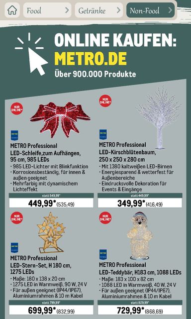 Prospekt METRO - Metro - Saisonkatalog Erfolgsrezept gültig ab 01.10. bis 31.12. - seite 82