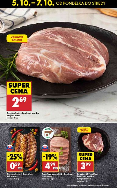 Leták Biedronka - Biedronka - Čerstvá pondelková ponuka od 05.10. do 07.10. - strana 6