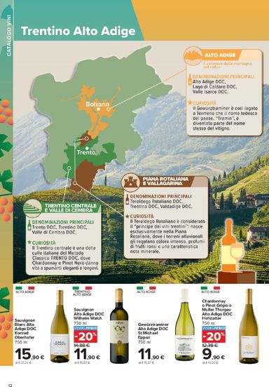 Volantino Carrefour - Carrefour - Catalogo vini valido dal 05/10 al 08/11 - pagina 12