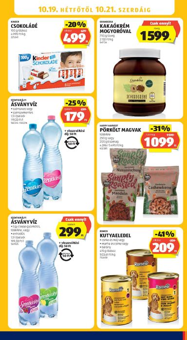 Akciós újság Aldi - Aldi érvényes 10.15.-tól 10.21.-ig - 31 oldal