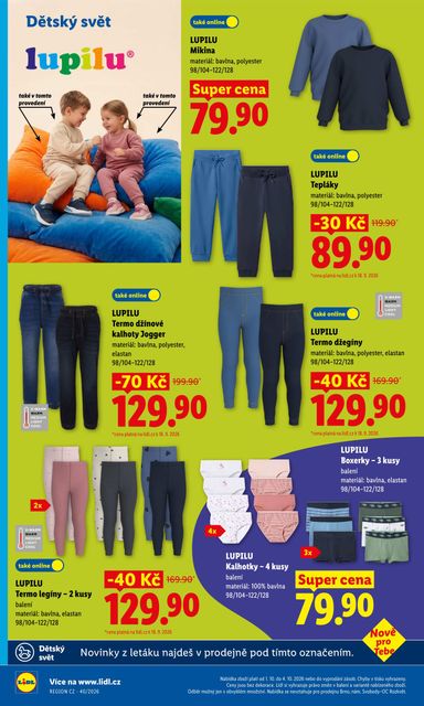 Leták Lidl - Lidl od 01.10. do 04.10. - strana 44