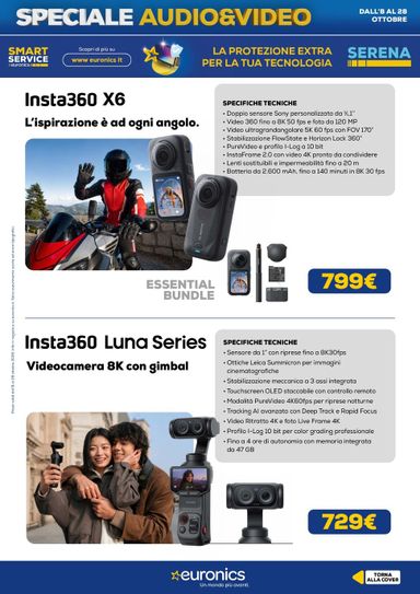 Volantino Euronics - Euronics - Audio Video valido dal 08/10 al 28/10 - pagina 18