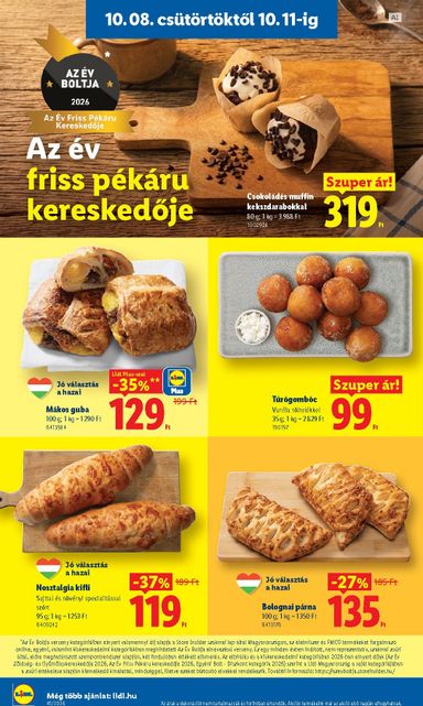Akciós újság Lidl - Lidl érvényes 10.08.-tól 10.14.-ig - 2 oldal