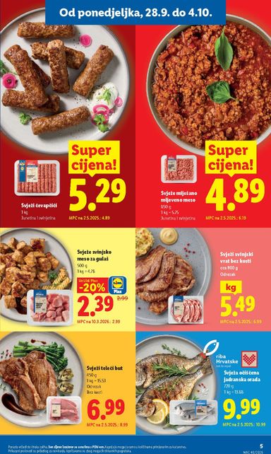 Katalog Lidl - Lidl vrijedi od 28.09. do 04.10. - stranica 5