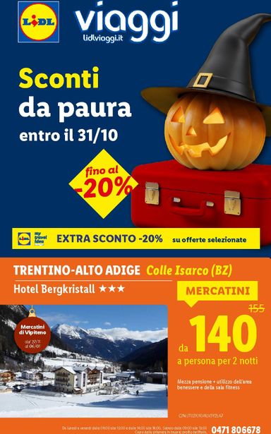 Volantino Lidl - Lidl - Da Lidl ogni brivido vale davvero valido dal 01/10 al 31/10 - pagina 18