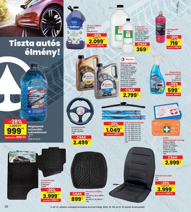 Akciós újság Spar - INTERSPAR érvényes 10.08.-tól 10.14.-ig - 20 oldal