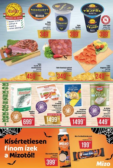 Akciós újság Coop - Coop - Abc-Szuper érvényes 10.15.-tól 10.21.-ig - 3 oldal