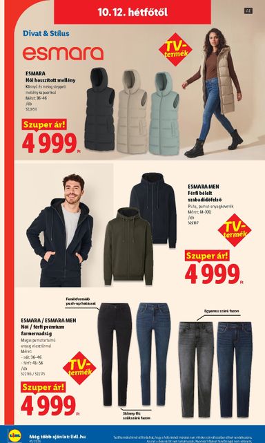 Akciós újság Lidl - Lidl érvényes 10.08.-tól 10.14.-ig - 58 oldal