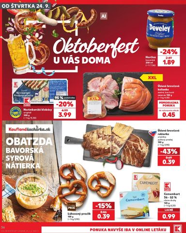 Leták Kaufland - Kaufland od 24.09. do 30.09. - strana 36
