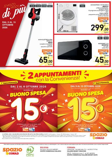 Volantino Spazio Conad - Spazio Conad - Molto Molto di Più valido dal 02/10 al 15/10 - pagina 4